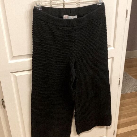 Revolve Free People Beach Hailee Set Black Waffle Knit Thermal Loungewear Medium - Picture 5 of 15